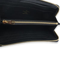Louis Vuitton Black Monogram Empreinte Clemence Wallet Wallet ad1