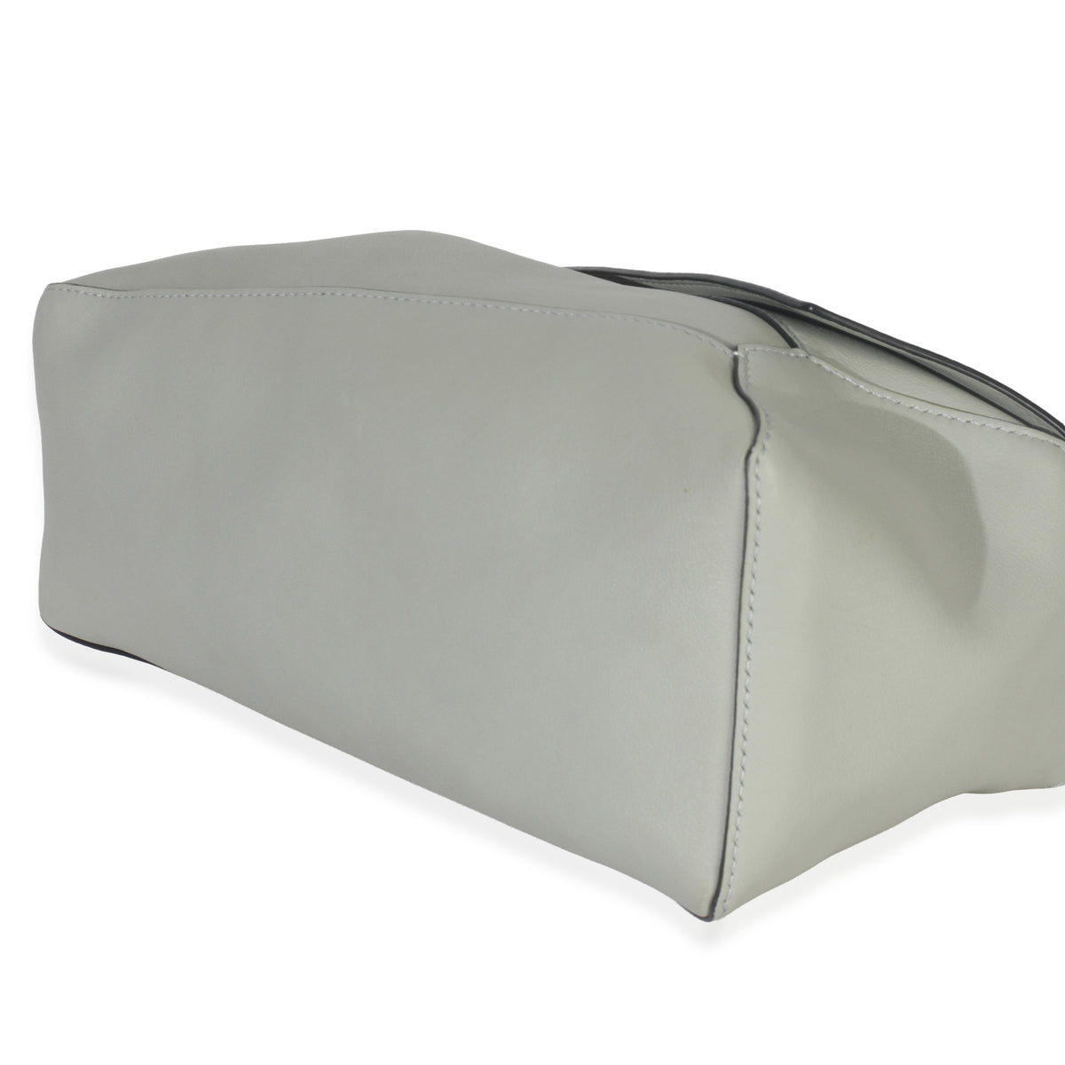 Loewe Ash Grey Calfskin Puzzle Hobo Handbag box