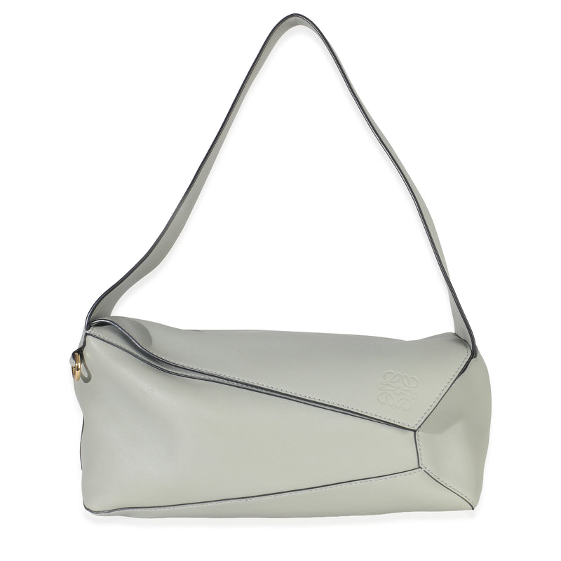 Ash Grey Calfskin Puzzle Hobo