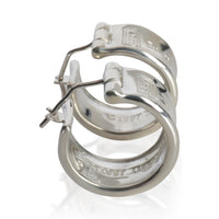 Sterling Silver  1837 Hoop Earrings