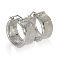 Sterling Silver  1837 Hoop Earrings