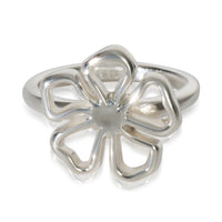Sterling Silver  Vintage Flower Ring