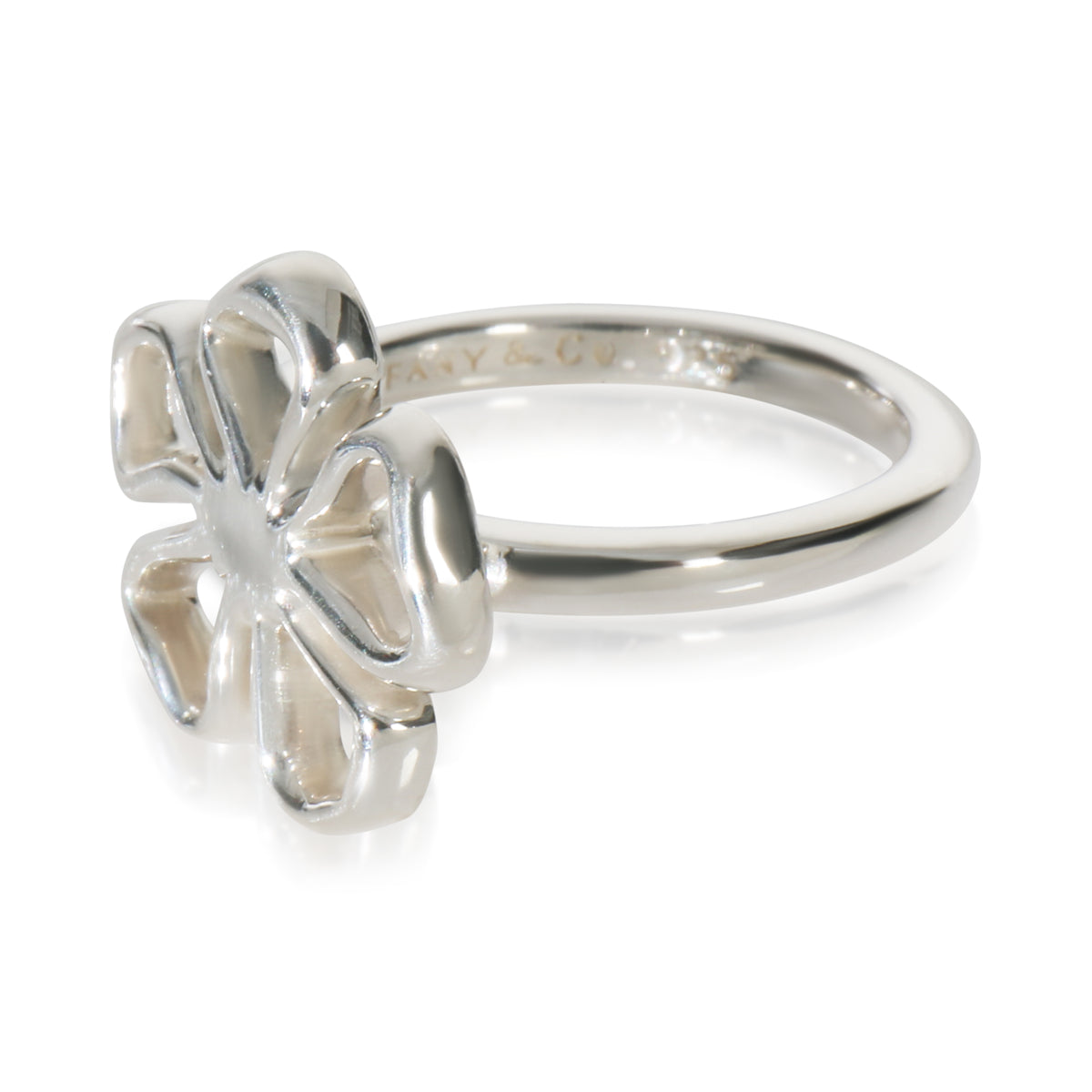 Sterling Silver  Vintage Flower Ring