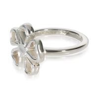 Sterling Silver  Vintage Flower Ring