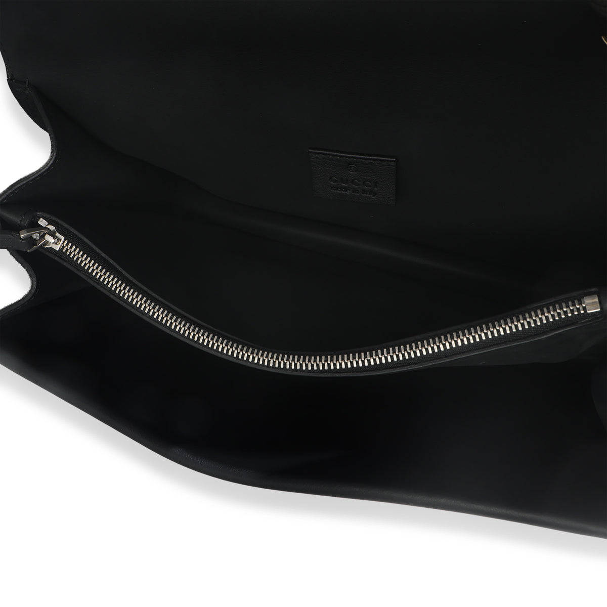 Gucci Black Suede Crystal Small Dionysus Shoulder Bag Handbag ad1