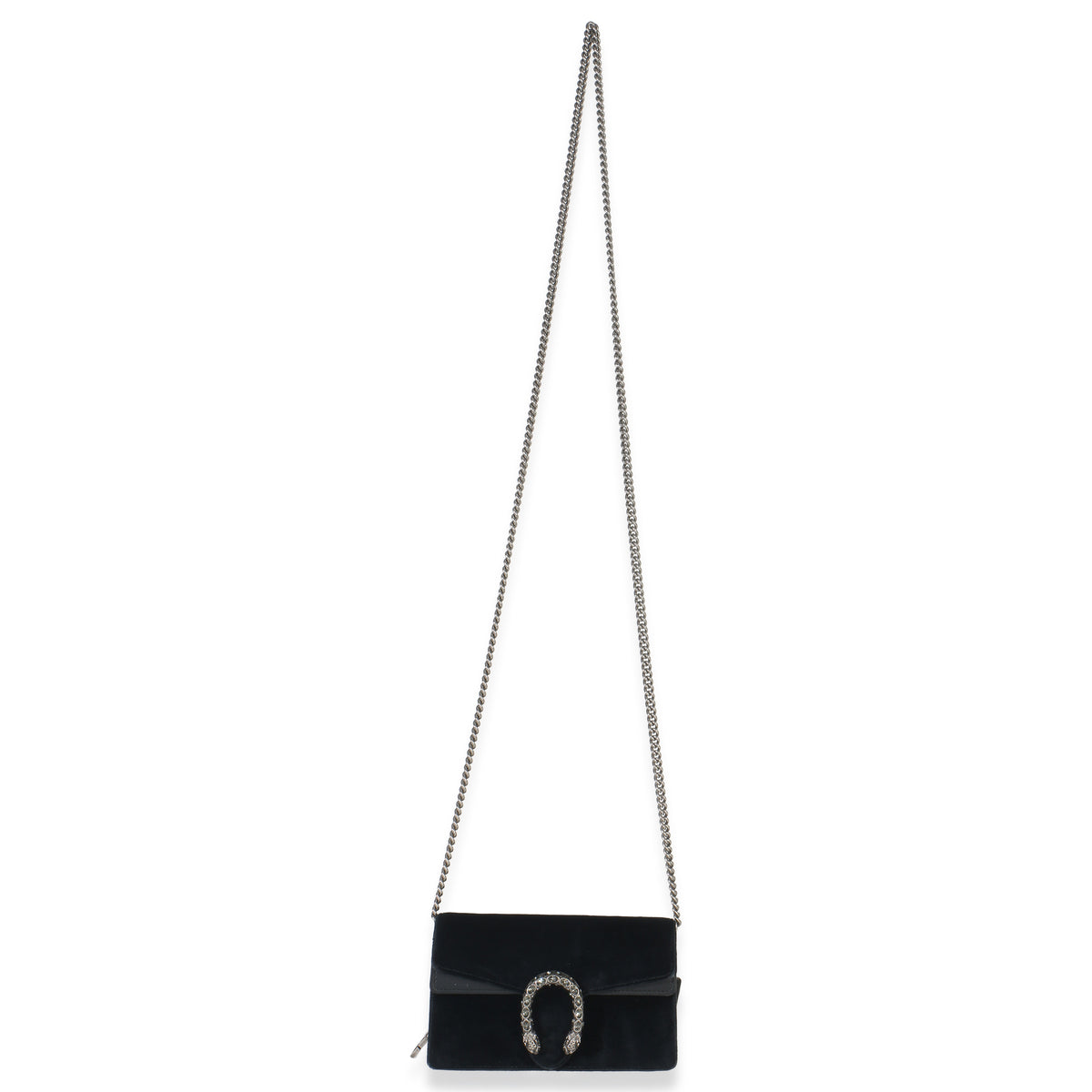 Gucci Black Velvet Super Mini Dionysus Chain Bag Handbag ad1