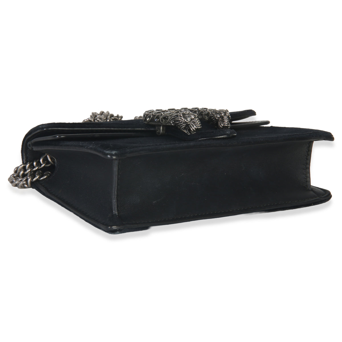 Gucci Black Velvet Super Mini Dionysus Chain Bag Handbag av