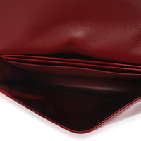 Red Patent Cannage Lady Dior Chain Pouch