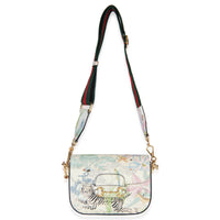 Gucci Multicolor New Shanghai Tiger Savanah Web Mini Horsebit 1955 Shoulder Bag Handbag av