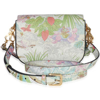 Gucci Multicolor New Shanghai Tiger Savanah Web Mini Horsebit 1955 Shoulder Bag Handbag bv