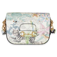 Gucci Multicolor New Shanghai Tiger Savanah Web Mini Horsebit 1955 Shoulder Bag Handbag fv