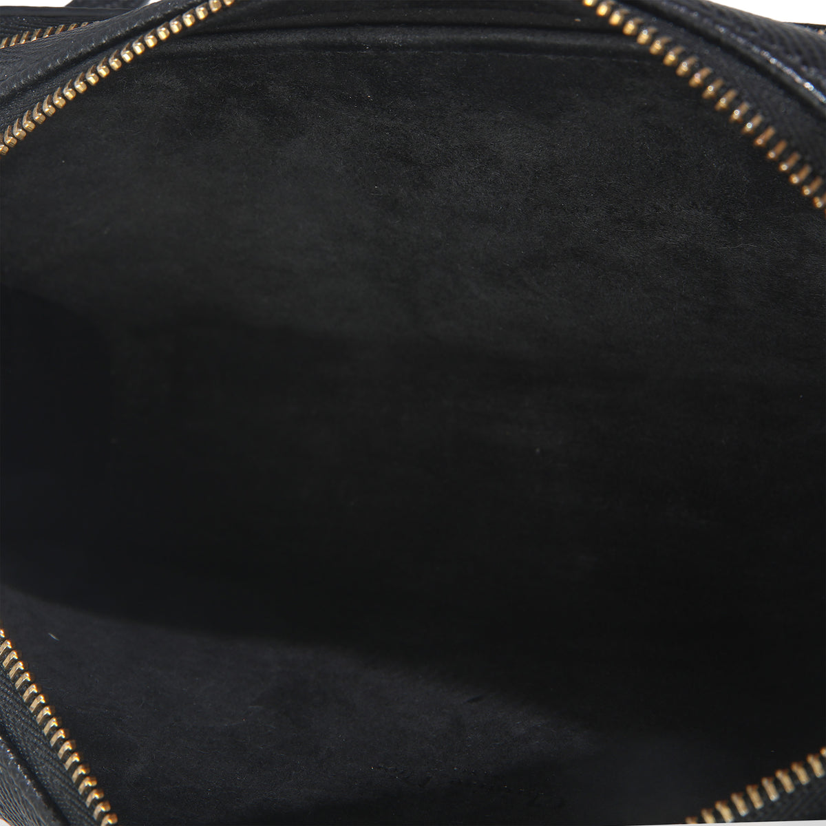 Christian Dior Black Grained Calfskin Caro Double Pouch Handbag ad1