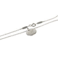 Sterling Silver  Notes Initial A Pendant