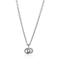 White Gold  GG Marmont Necklace