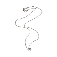 White Gold  GG Marmont Necklace