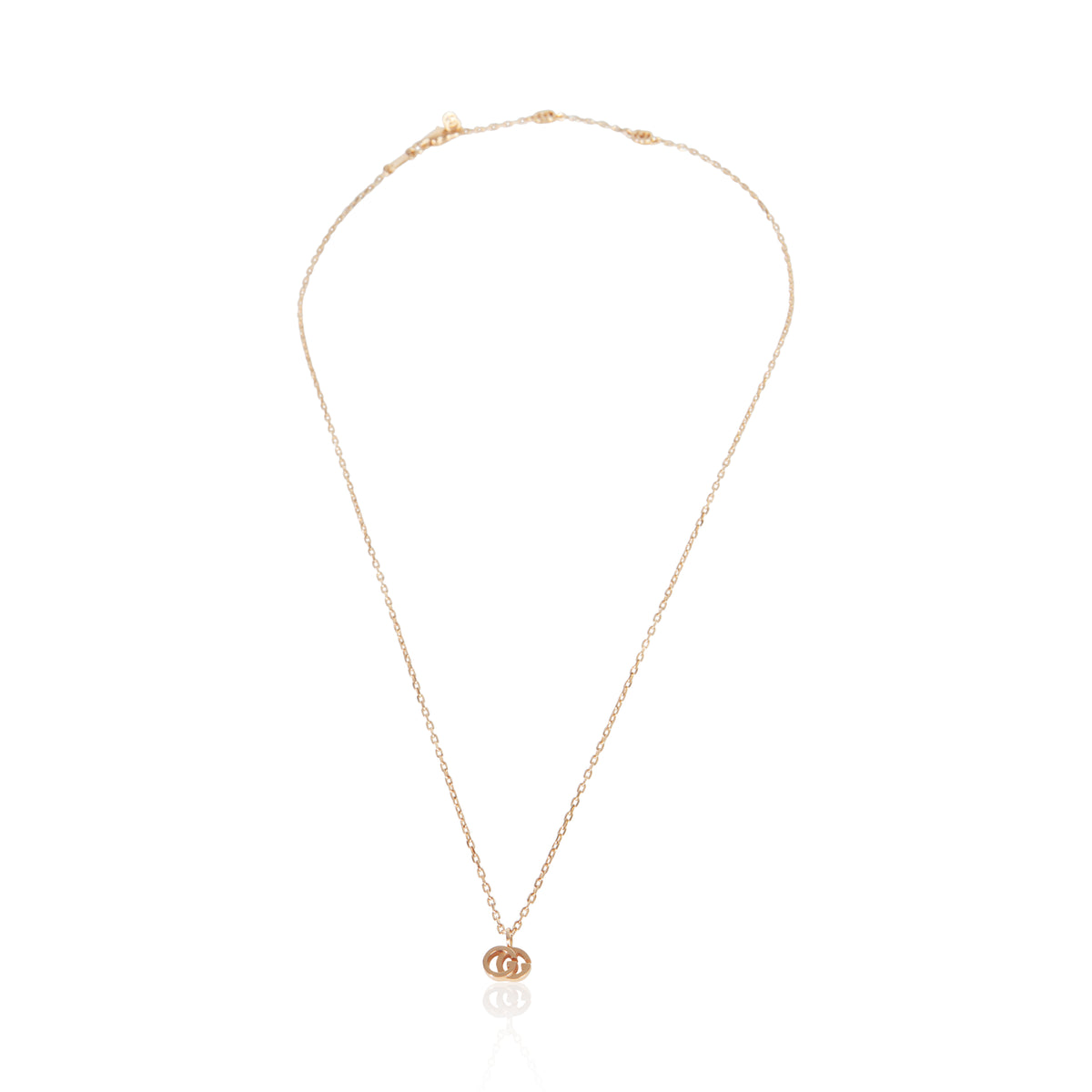 Rose Gold  GG Marmont Necklace