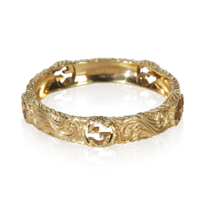 Yellow Gold  Interlocking G Ring