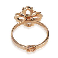 Rose Gold Diamond Flora Flower Ring