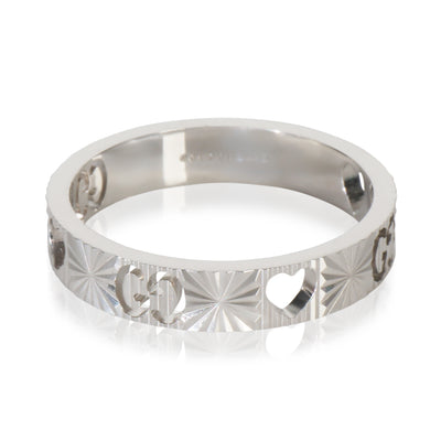 White Gold  Icon Ring