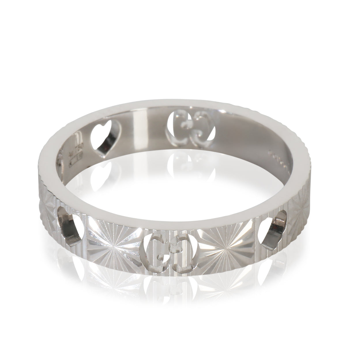 White Gold  Icon Ring