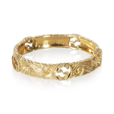 Yellow Gold  Interlocking G Ring