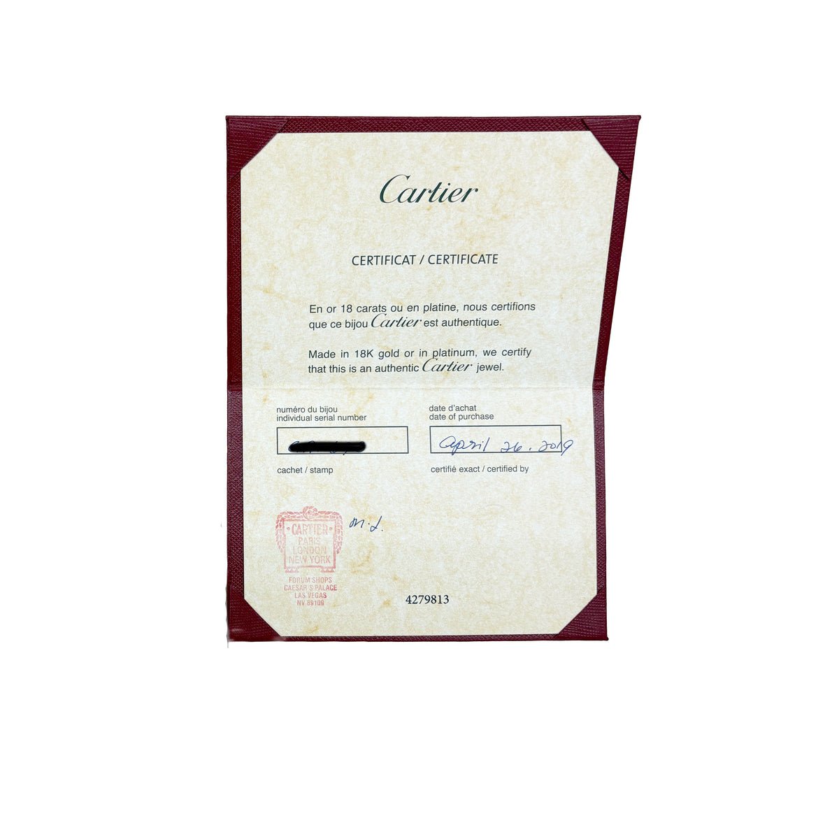 Rose Gold  Small Model Clash de Cartier Ring