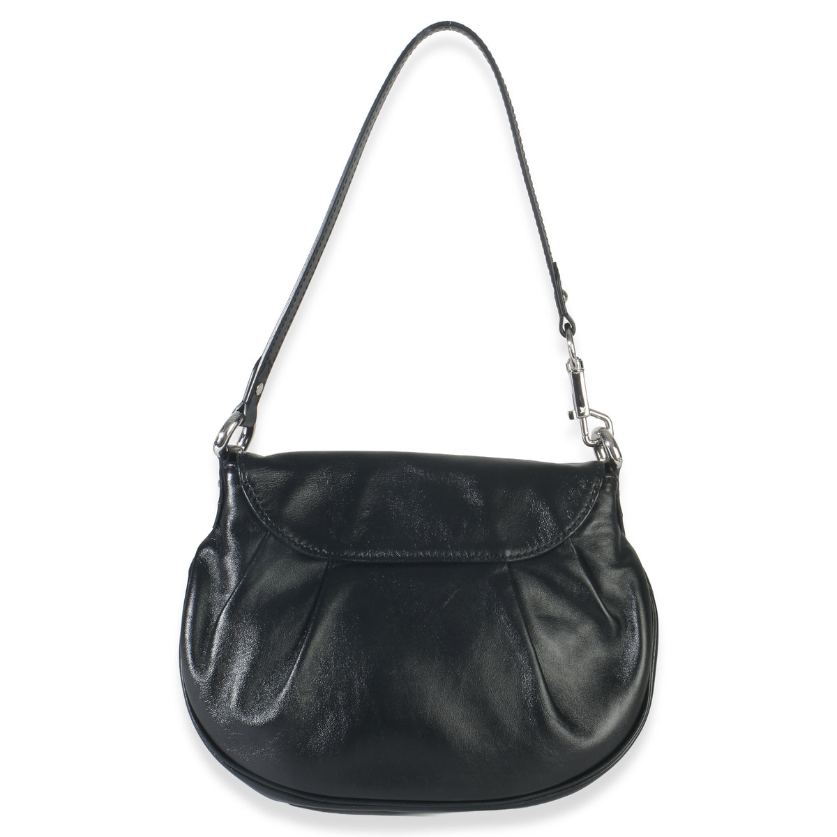 Louis Vuitton Black Lambskin Monogram Sunset Vibe Handbag bv