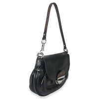 Louis Vuitton Black Lambskin Monogram Sunset Vibe Handbag pv