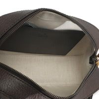 Beige GG Supreme Canvas Dollar Calfskin Web Ophidia Small Crossbody
