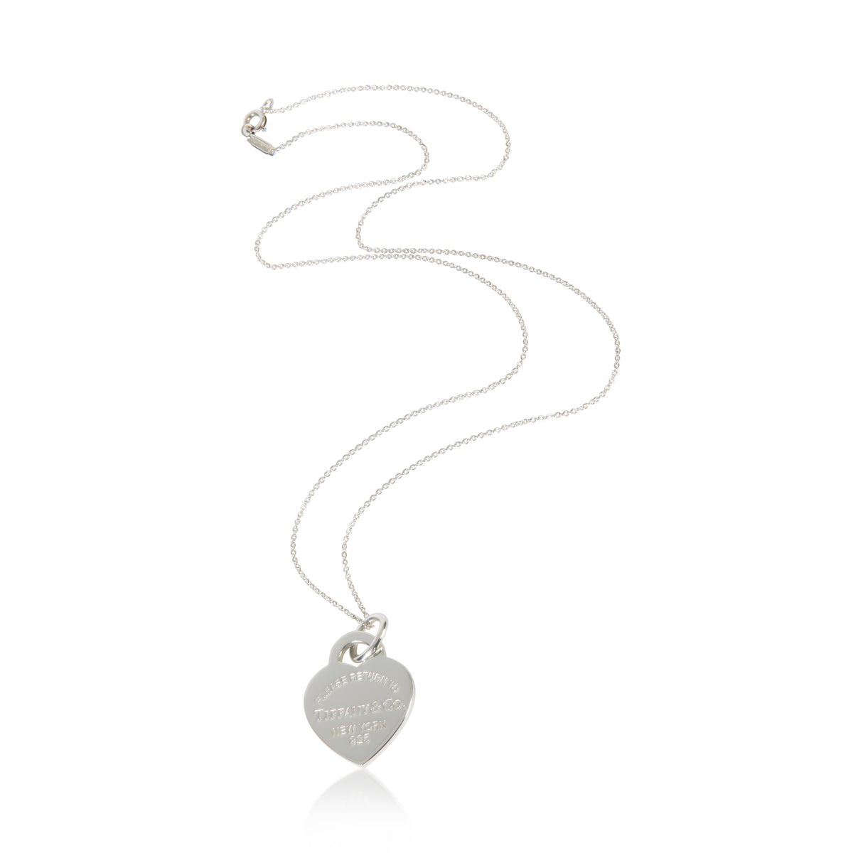 Sterling Silver  Return To Tiffany Pendant