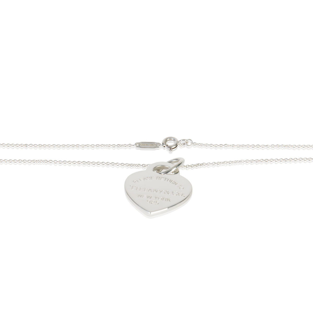 Sterling Silver  Return To Tiffany Pendant