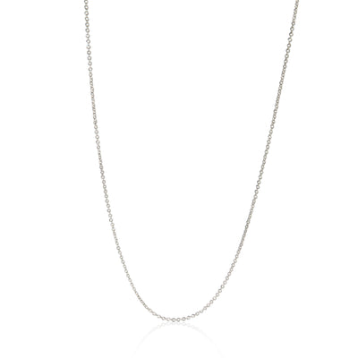 Sterling Silver  Elsa Peretti Cable Chain Necklace