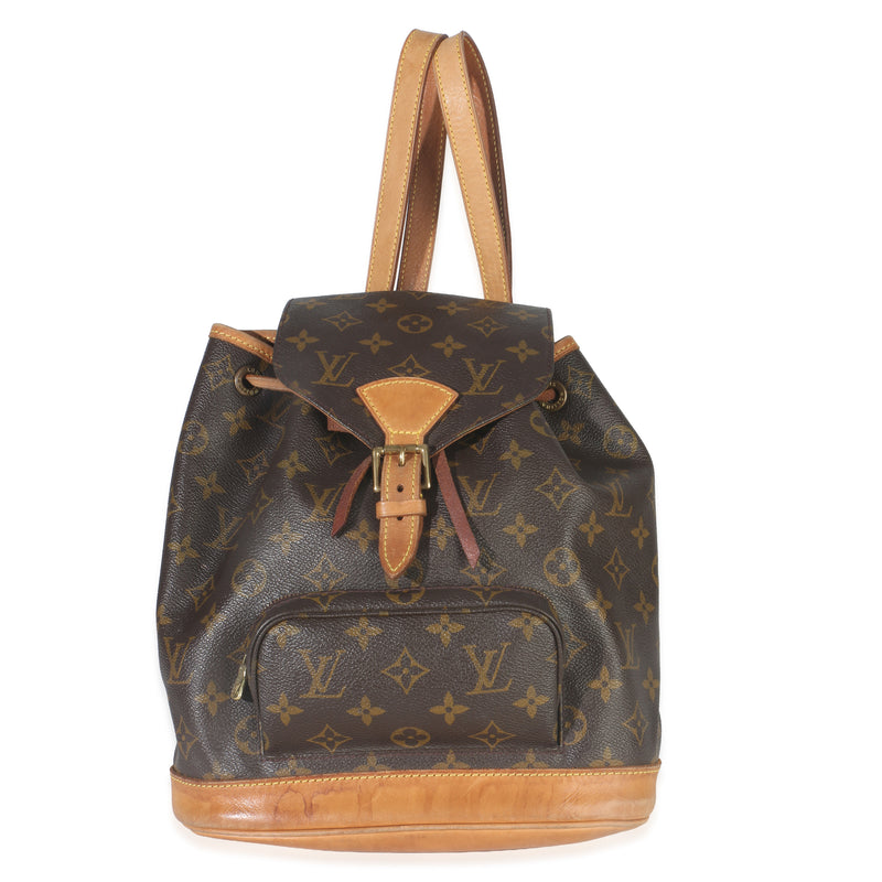 Vintage Louis Vuitton Monogram Canvas Montsouris MM Backpack