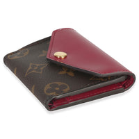 Louis Vuitton Fuchsia Monogram Canvas Zoe Wallet Wallet bv