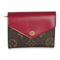 Louis Vuitton Fuchsia Monogram Canvas Zoe Wallet Wallet fv