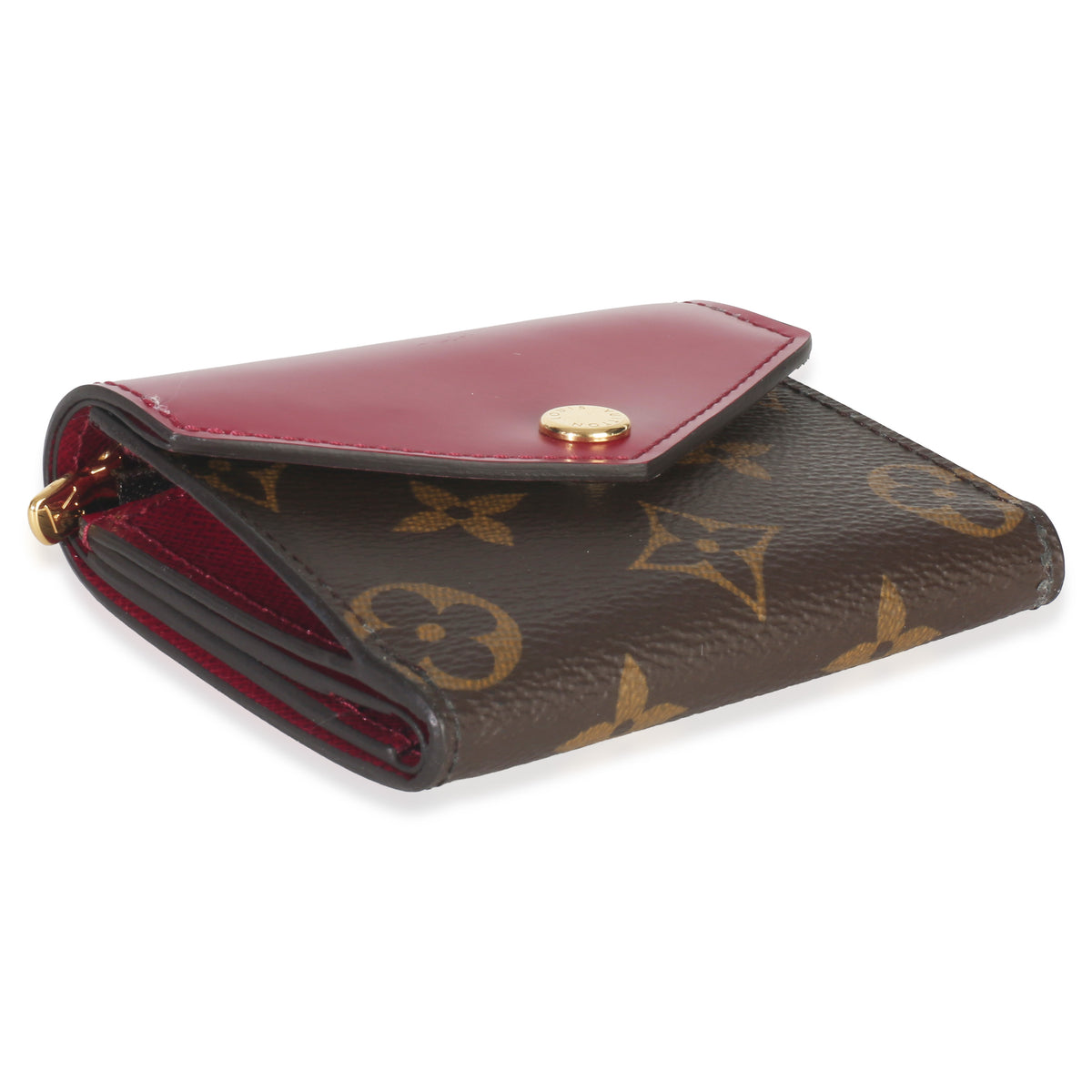 Louis Vuitton Fuchsia Monogram Canvas Zoe Wallet Wallet stamp