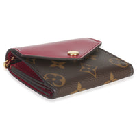Louis Vuitton Fuchsia Monogram Canvas Zoe Wallet Wallet stamp