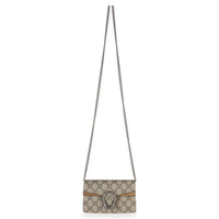Beige GG Supreme Canvas Super Mini Dionysus
