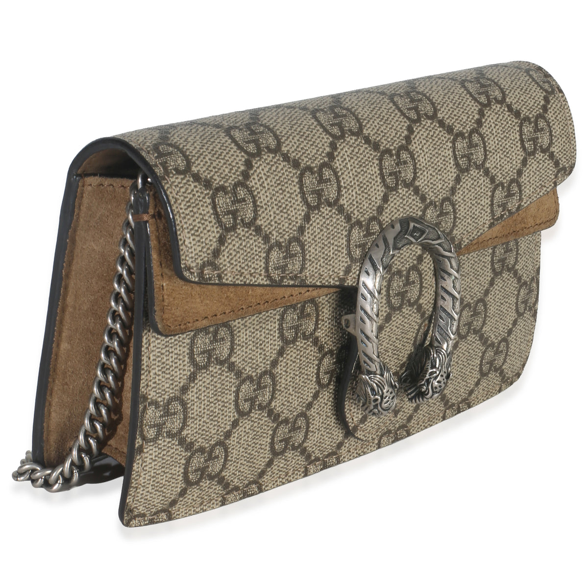 Beige GG Supreme Canvas Super Mini Dionysus