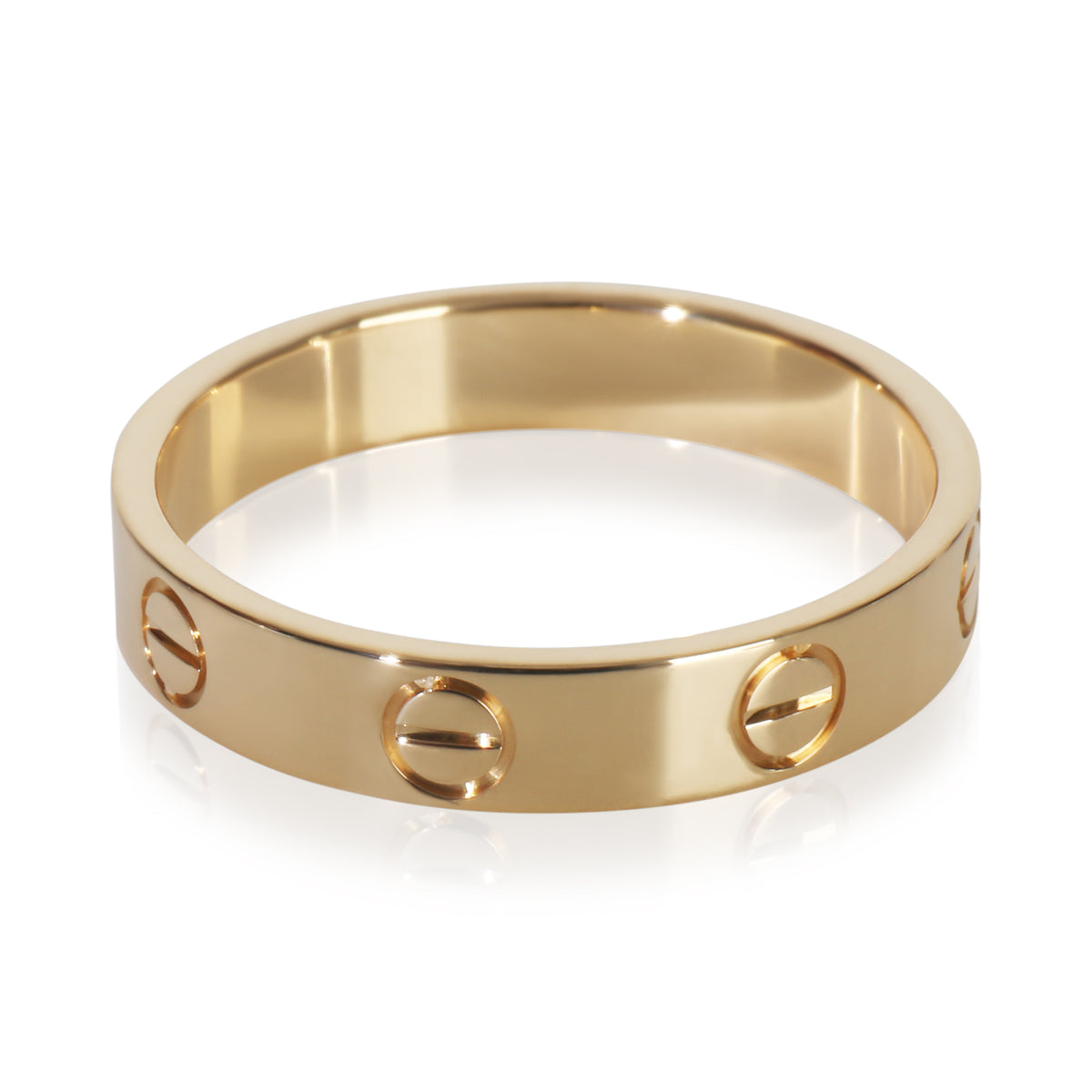 Yellow Gold Small Model Love Ring