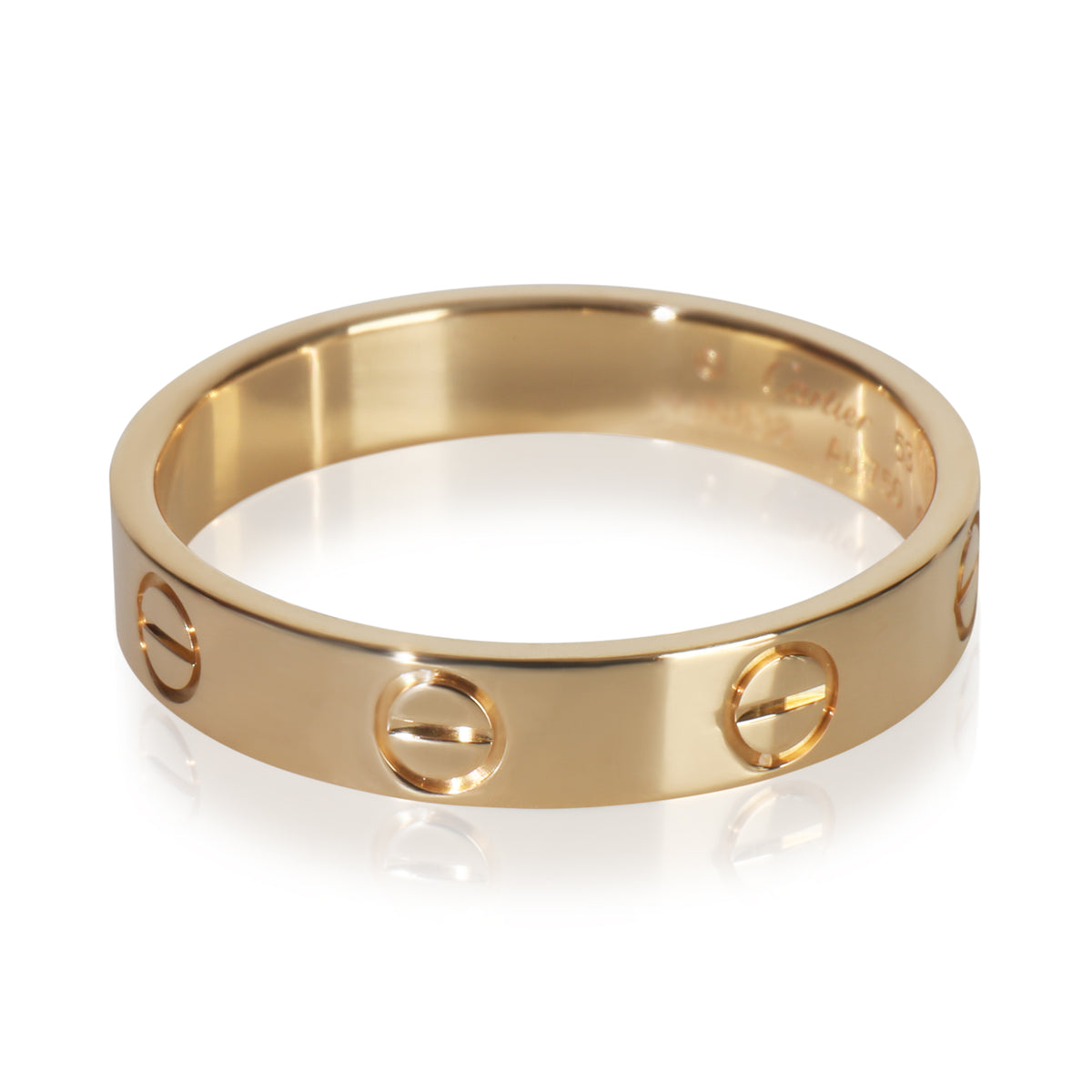 Yellow Gold Small Model Love Ring