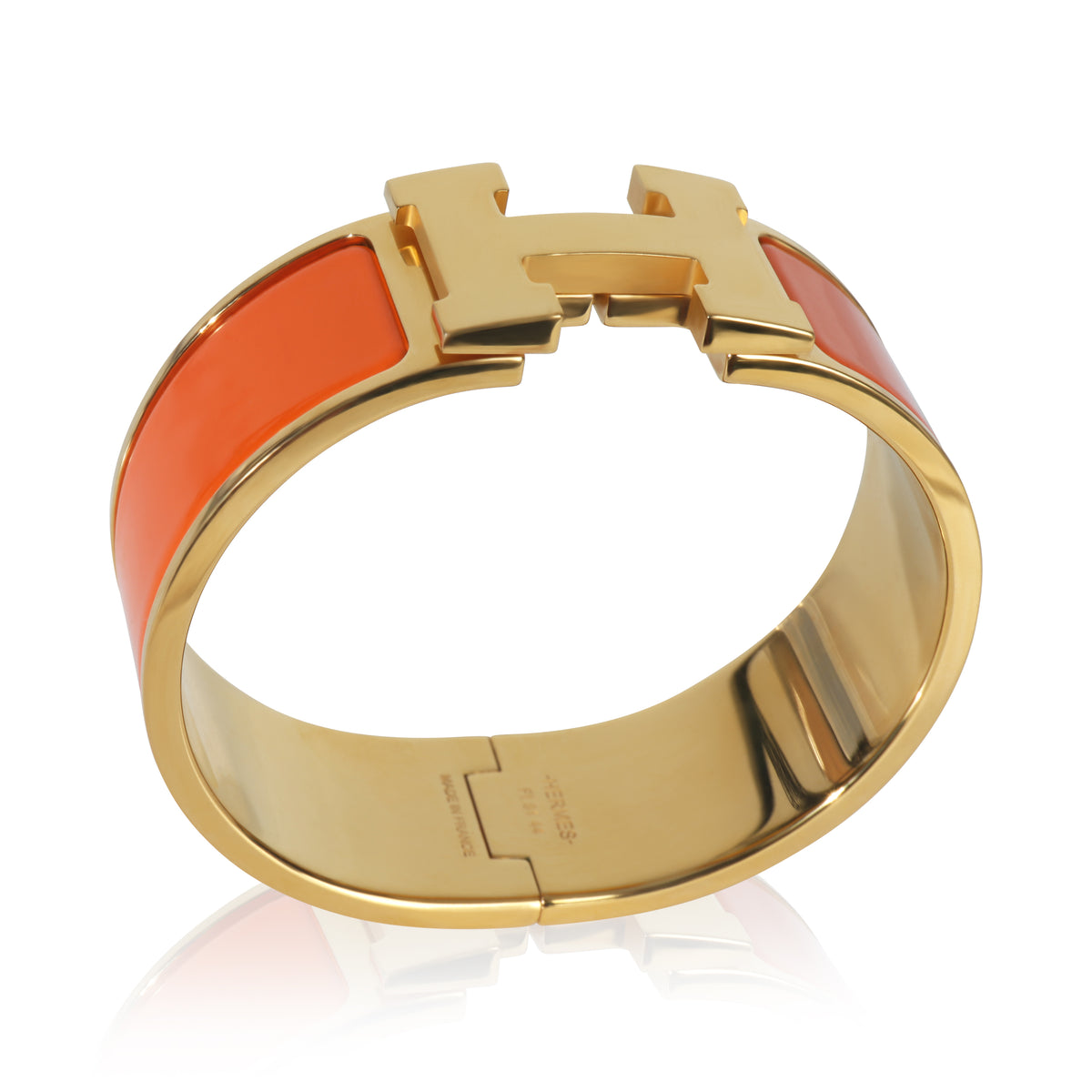Gold-Plated  Clic Clac In Organe Fruite Bracelet