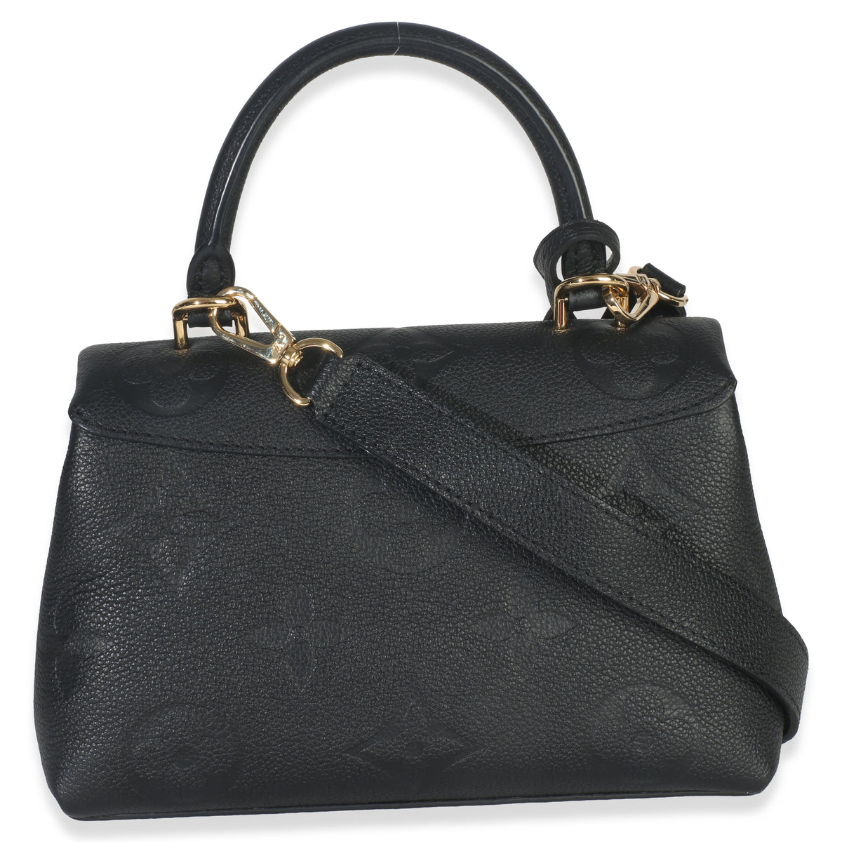 Louis Vuitton Black Giant Monogram Empreinte Madeleine BB Handbag bv