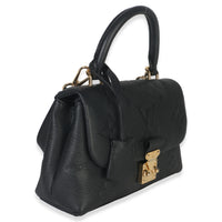 Louis Vuitton Black Giant Monogram Empreinte Madeleine BB Handbag pv