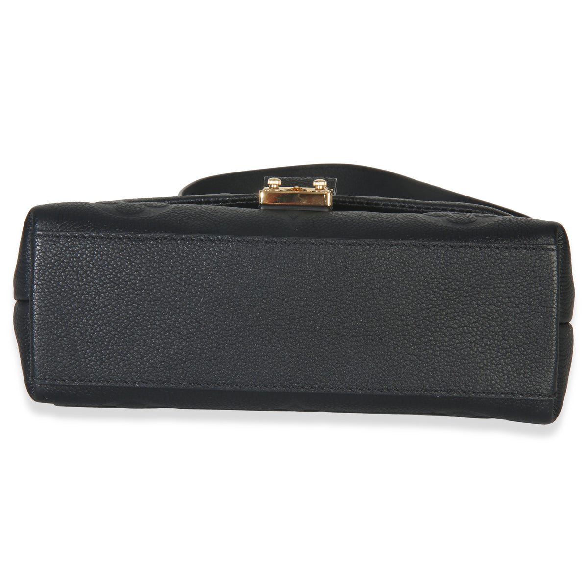 Louis Vuitton Black Giant Monogram Empreinte Madeleine BB Handbag stamp