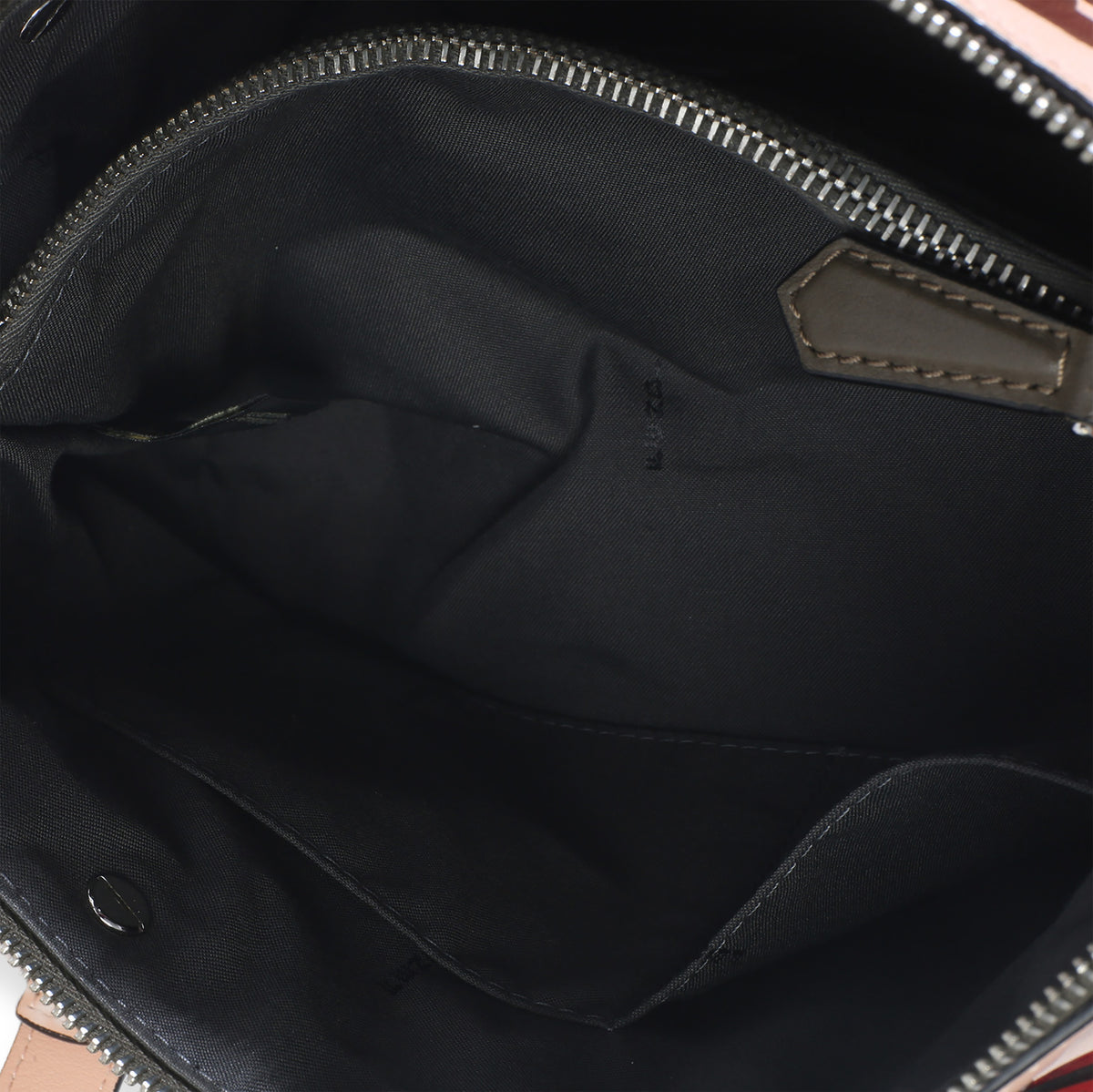 Multicolor Calfskin Mini By The Way Satchel