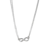 Sterling Silver  Infinity Necklace