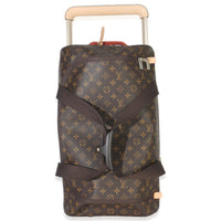 Louis Vuitton Monogram Canvas Horizon Soft Duffle 55 Handbag stamp