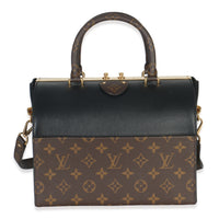 Black Calfskin Monogram Doctor Speedy 25