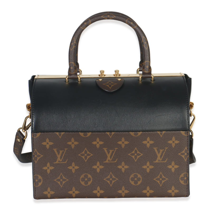 Black Calfskin Monogram Doctor Speedy 25